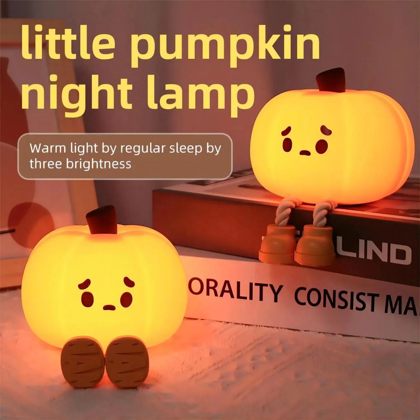 Pumpkin lamp