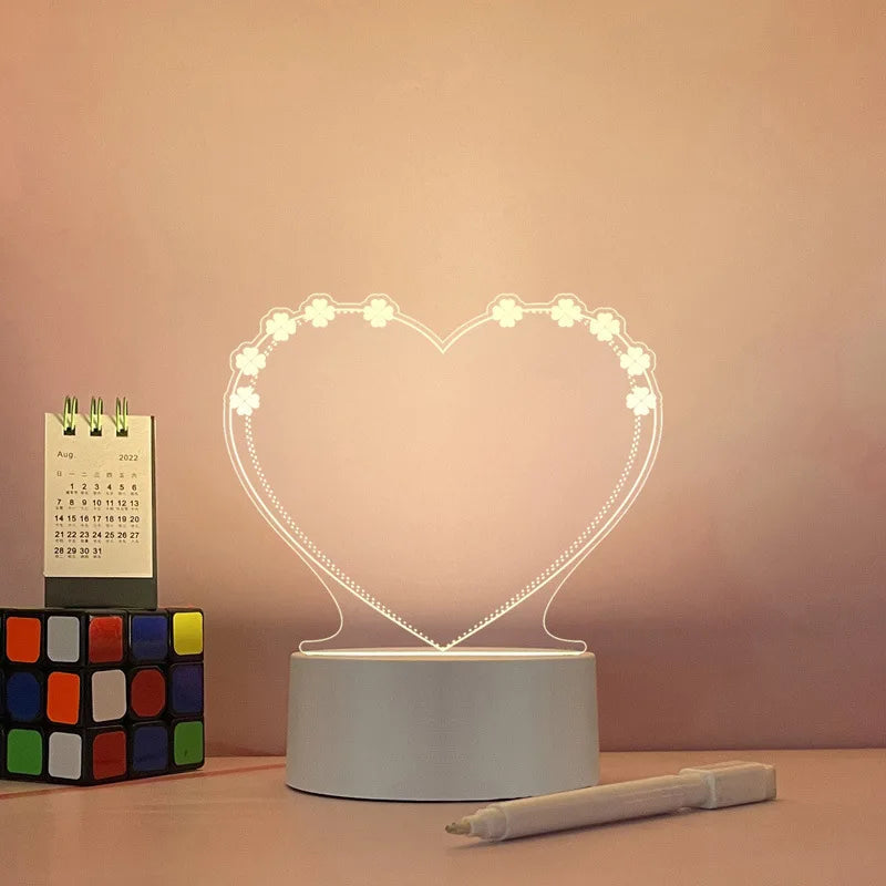 Writing Lamp (3D Night Light)